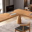 Bureau en bois massif en L Burlywood-479433151-479433147