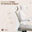Fully Adjustable Executive Swivel Ergonomic Office Chair with Adjustable Arms-1502140282