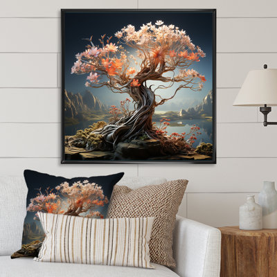 Maman surréelle sérénité tons pastel sur toile