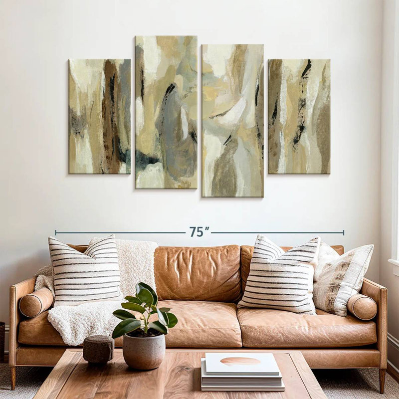 Fluidity Neutral, 42" H x 68" W