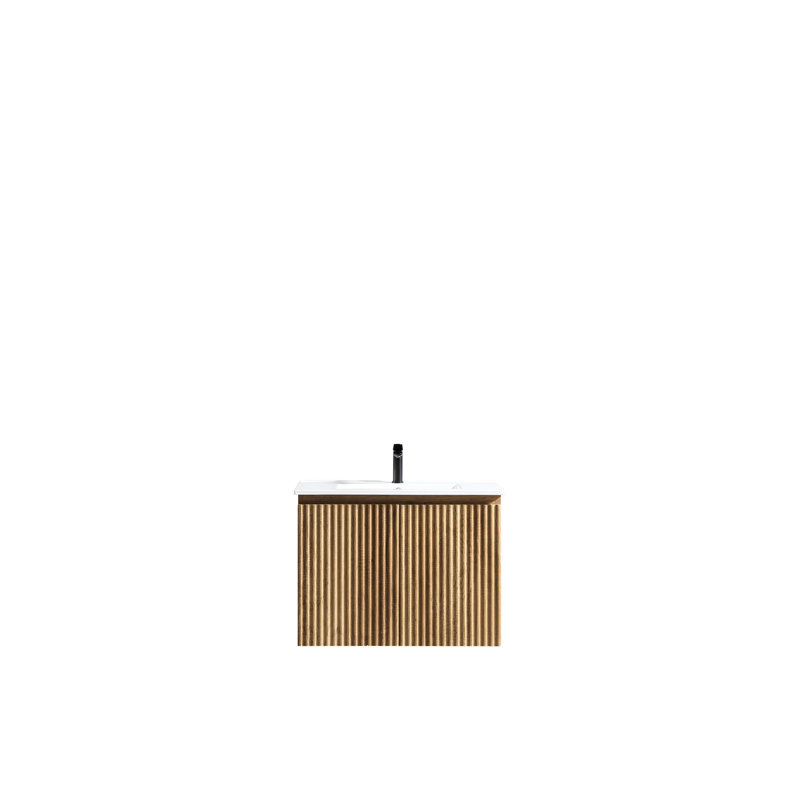Armoire murale pliante en chêne doré de 76 cm (30 pouces) - Montage rapide, gain de place, style moderne, design 3D, charnières hydrauliques, finition mate, structure pliable, finition mate.