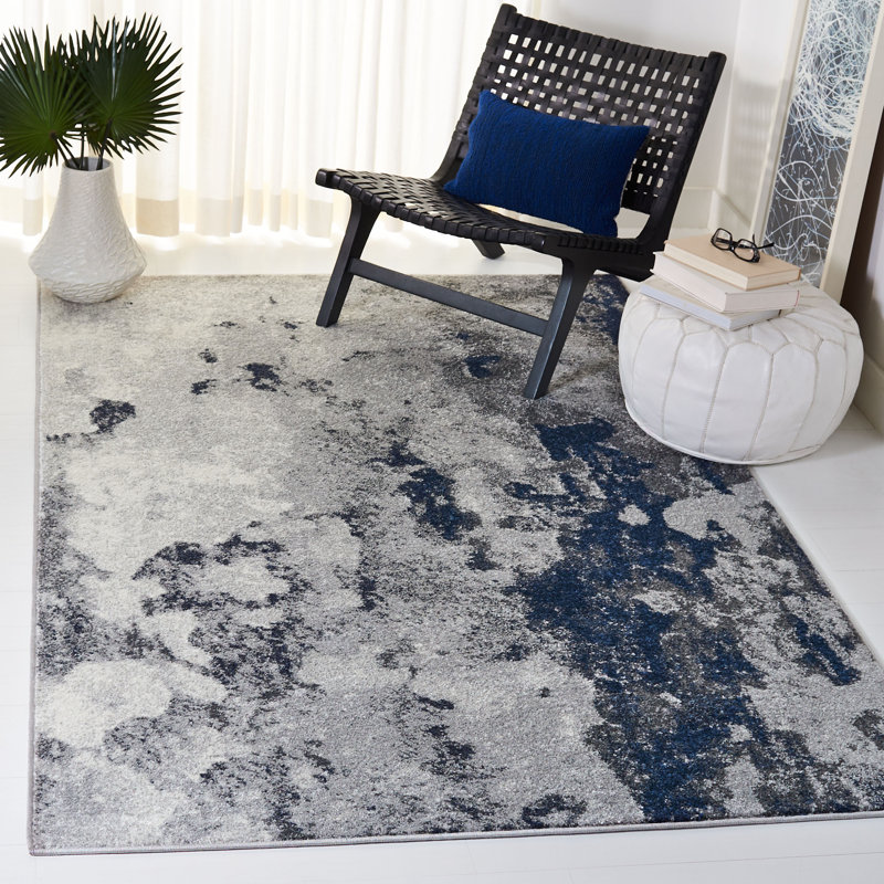 Drury Abstract Area Rug, Rectangle 183 x 274 cm