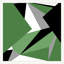 Emerals Shards 3 Print by Christopher Kennedy