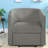 Compact Grey Recliner With Power Lift, Durable Chenille For Seniors