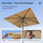 Parasol de table semi-automatique pour l'extérieur-936463000-936463003