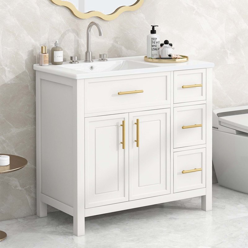 Rangement pour salle de bain Fedosia