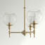 Plafonnier lustre 3 lumières Xidane-73725880
