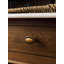 Ensemble de 5 poignées d'armoire en laiton antique Poignées de tiroir rétro Armoire de cuisine