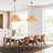 3-Light Modern Coastal Hand-Woven Rattan Pendant Chandelier-92306283