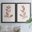 «Red Leaf I», toile encadrée de qualité supérieure - prête à être accrochée-16450516-16450522