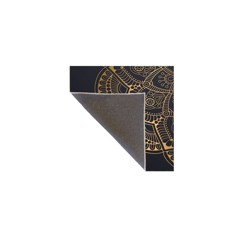 Half Star Patterned Woven Base Washable Rug, Rectangle 5'1" x 7'7" Rug Pad Included