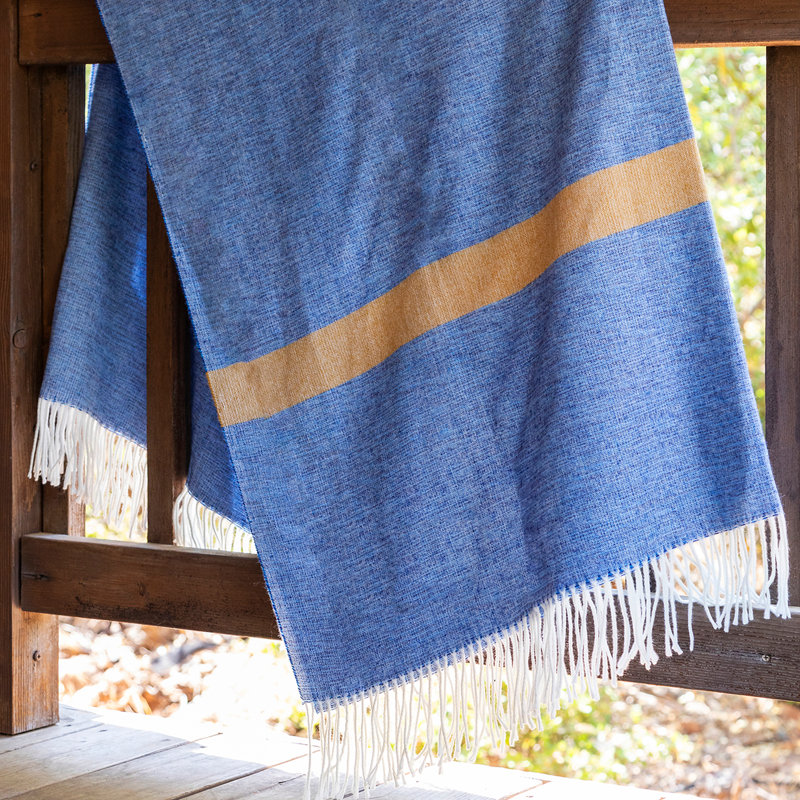 Hand Woven Throw Blanket
