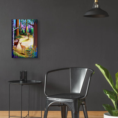 'Bambi 12' by Cindy Thornton, Acrylic Glass Wall Art, 16"x24"
