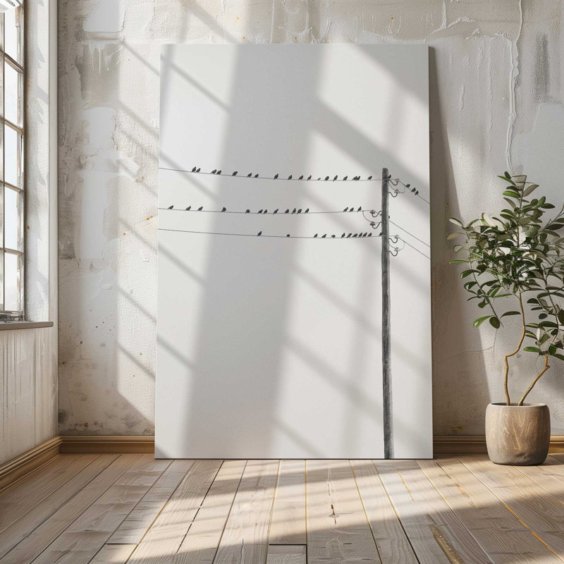 Melodic Convergence, Large Canvas Print, 54" H x 36" W