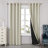 Bursaite 100 Percent Blackout Double Layers Lined Curtain Panel Pair-1142646903-1142647683