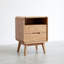 Armoire de chevet en bois massif