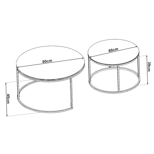 Leasia Frame Coffee Table