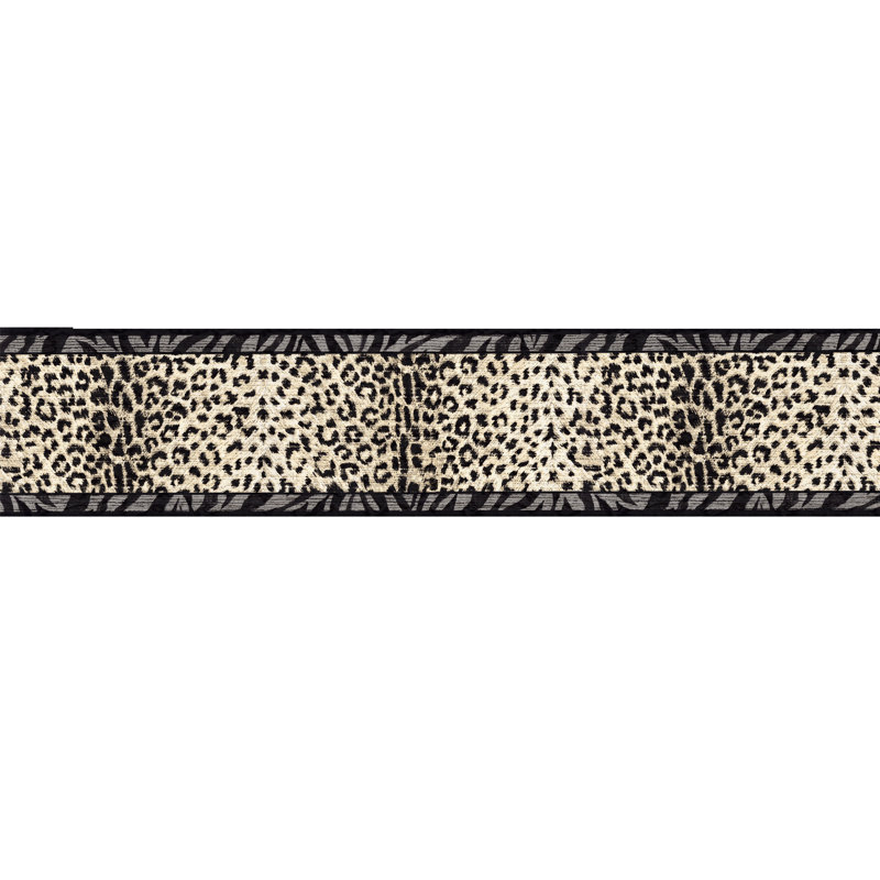 Bordure de papier peint Otwin Leopard
