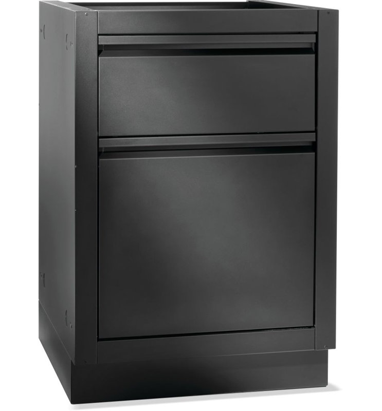 Armoire à déchets OASIS®, noir mat