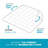 White Brushed Antimicrobial All Season Essential King Blanket-122481832