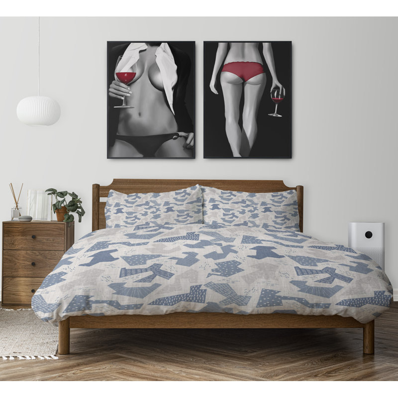 Twill Comforter, Queen Comforter + 2 Standard Pillowcases