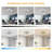 Modern LED Ceiling Light - Dimmable 8-Square Flush Mount Lamp With Remote, 23.6" Acrylic For Kitchen/Living/Dining Room & Bedroom Decor (3000K-6000K) | Home Decor & LED Lights-837209095