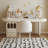 Modern and simple white rectangular desk-1583764977-1583764981