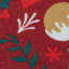 Machine Washable Indoor Christmas Mat - Candy Cane 40x57cm