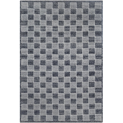 Hand Tufted Wool Checkered Indoor Rug