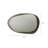 Elegant Wall-Mounted Mirror, Bronze Finish, 29.5 x 21.7 x 0.8 inches | 100% Tempered Glass, Thickness: 0.8 inches | Stylish Solid Color Brown Design, Perfect for Home Decor & Modern Spaces, Ready to Hang-2081603227