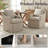 Upholstered Dining Chairs with Caster-587437858