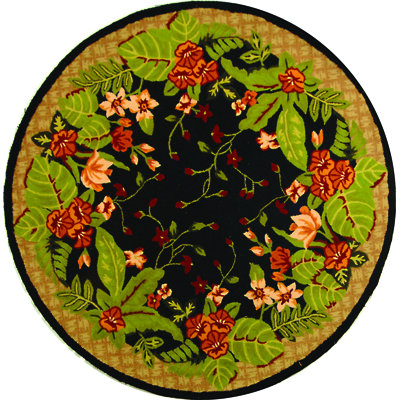 Berkeley Black Area Rug