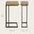 Oak Wood Side Table Large