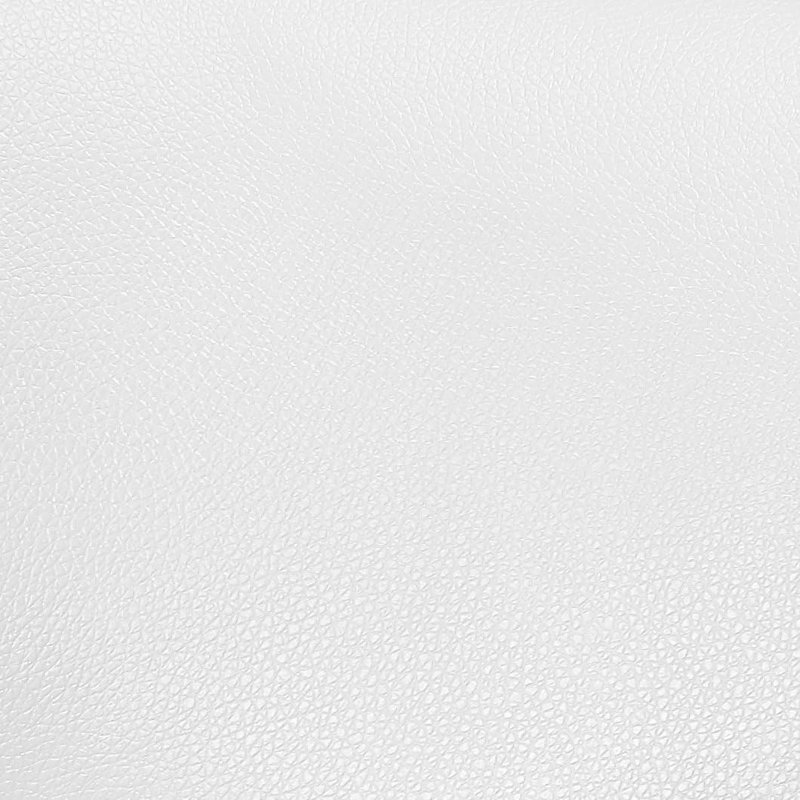 Leopoldo Swivel Upholstered Adjustable with Metal Frame, White