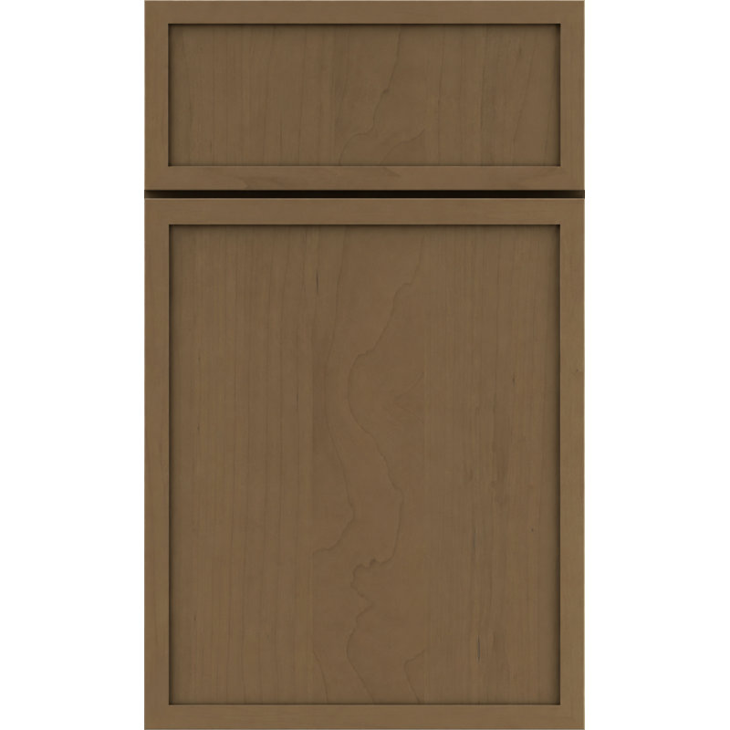 Dwelling Value Lynnfield Door Sample, Carob/Stone Glaze, Érable