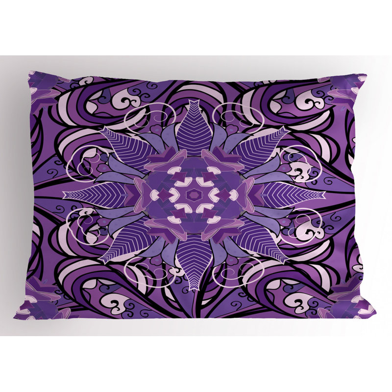Mauve Polyester Sham Set, Twin