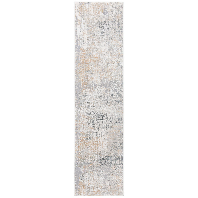 Edna Performance Abstract Rug, Runner 2' x 8'