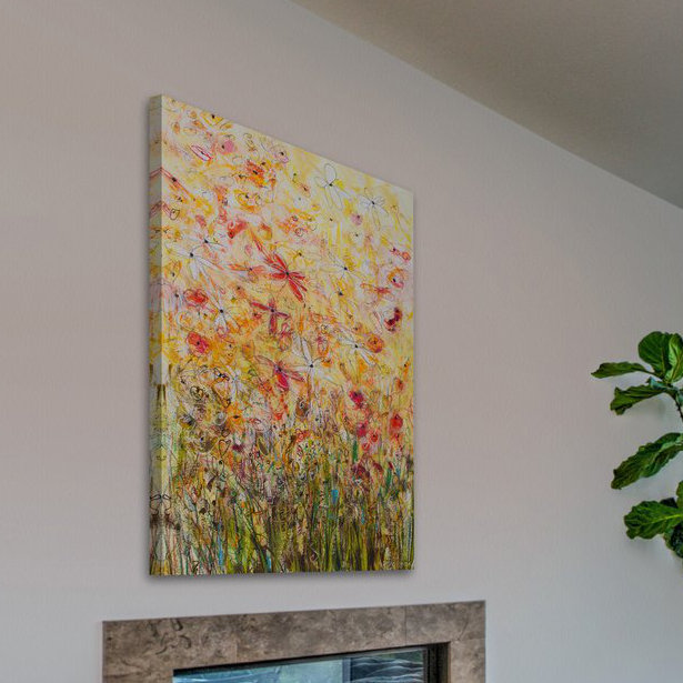 Jennifer Gardner - Wrapped Canvas Painting, 76cm H x 51cm W x 3.81cm D