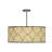 4 - Light Dimmable Drum Chandelier