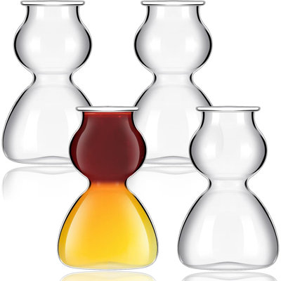 4 verres à liqueur 4 oz
