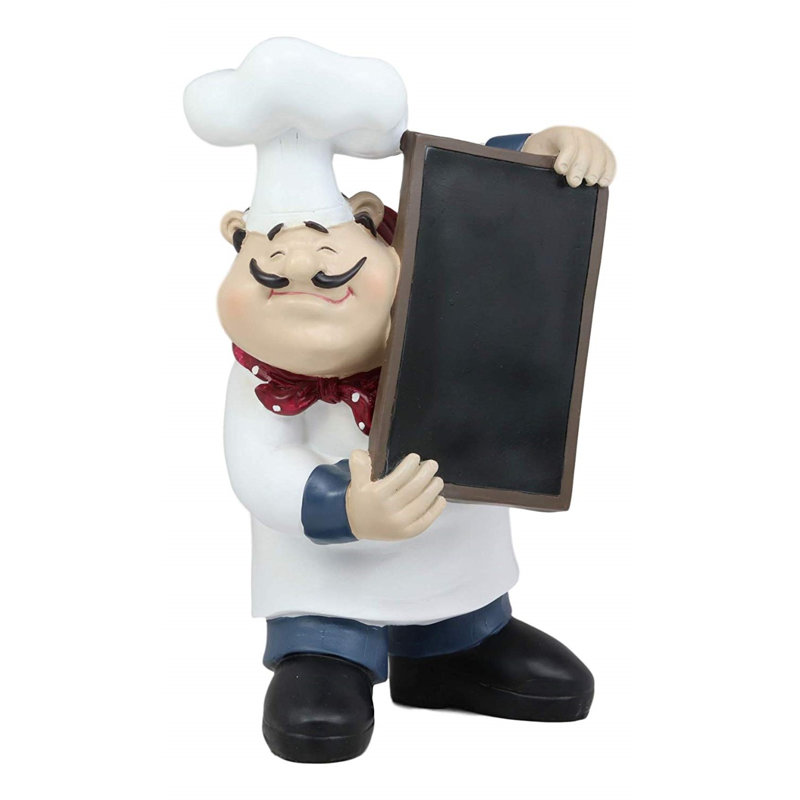 Figurine de la tête de pomme principale french bistro Turberville