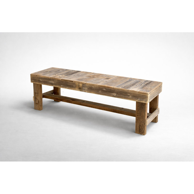 Banc en bois récupéré 50 po Homestead
