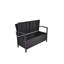 Amelie-Grace Powder Coated Aluminum Outdoor Bench