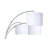 Johana 84'' Arched Floor Lamp-466965966-466965960
