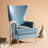 Bree 73.914Cm Wide Velvet Wingback Chair-1502923821