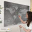 Let's Travel World Milstead avec des punaises-107839869