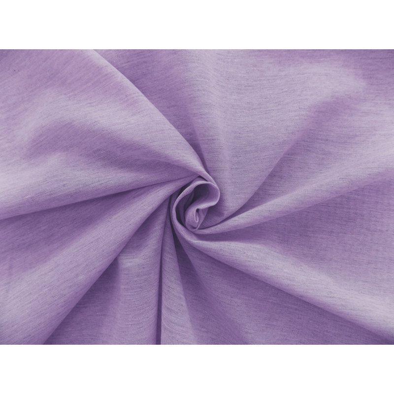 Peck Slot Top Semi Sheer Single Curtain, Lilac