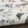 Antavia Washable Floral Indoor Rug