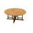 Devon 8 - Person Teak Wood Patio Dining Set with Round Table