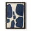 Toile encadrée bleue de qualité supérieure - Prêt à accrocher-381508168-381508169
